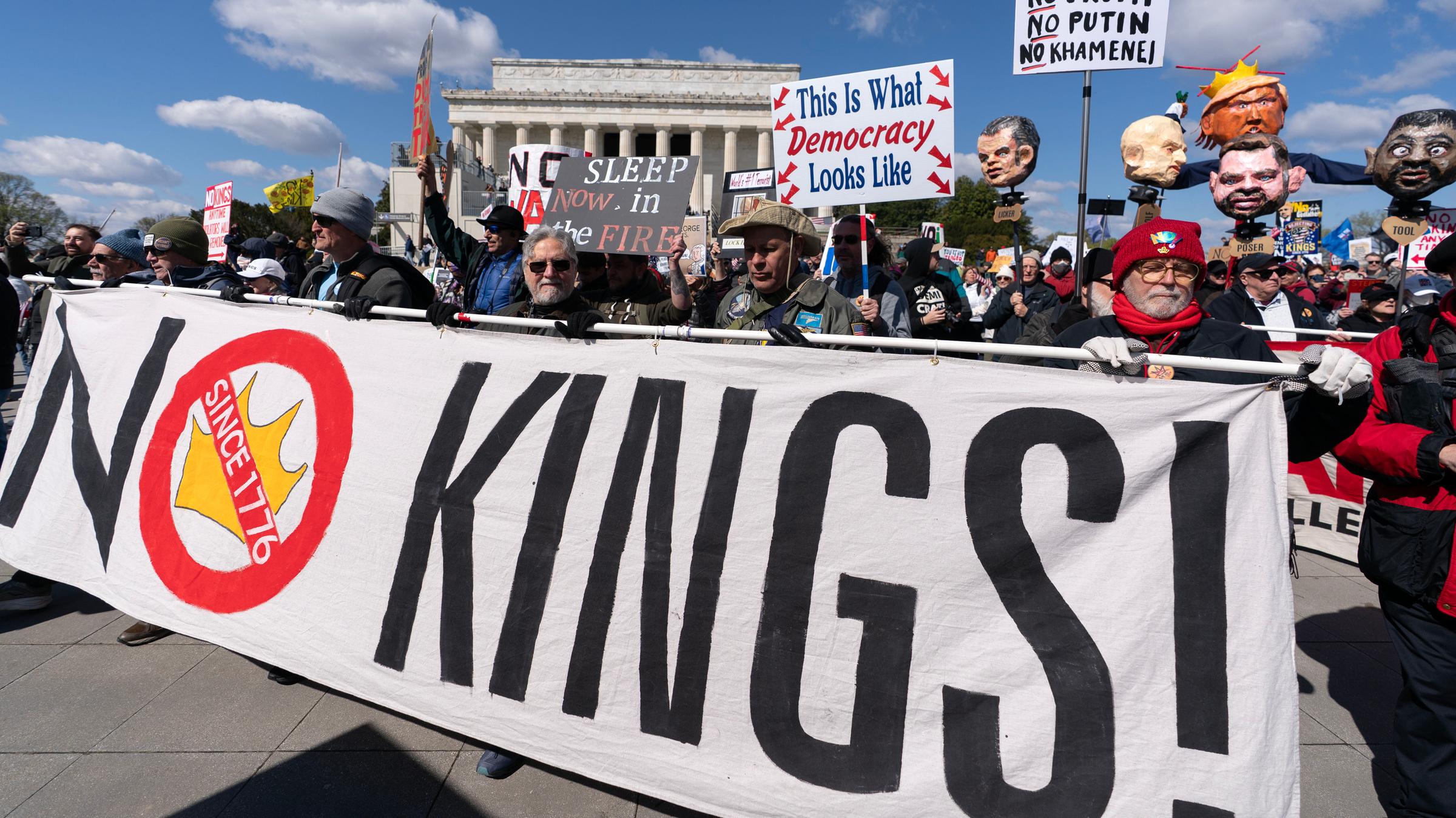 No Kings Protest in Washington D.C.
