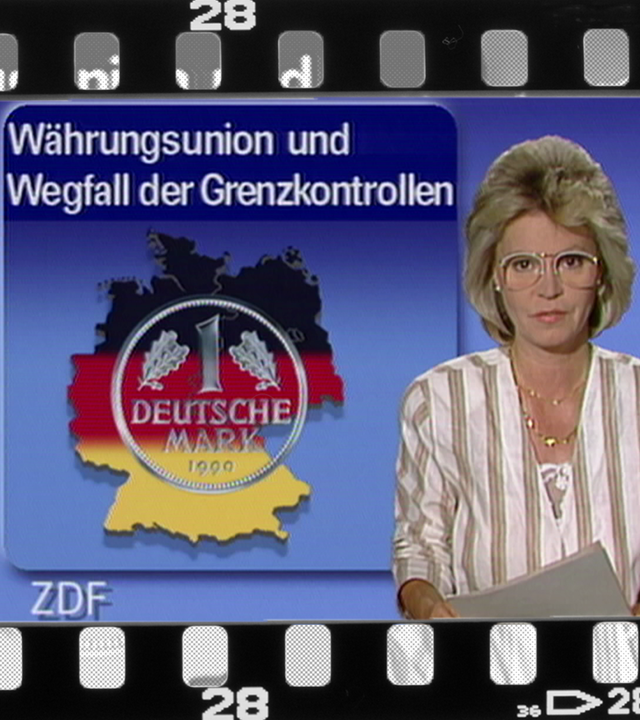 Vor 35 Jahren: Währungsunion für DDR und BRD