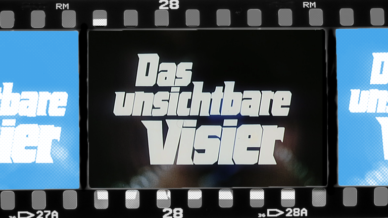 Logo der DDR-Fernsehserie "Das unischtbare Visier"