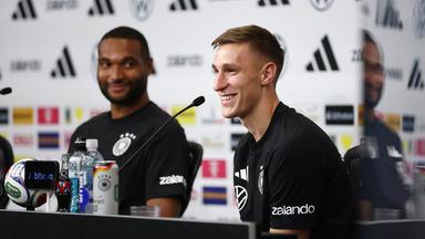 Nico Schlotterbeck und Jonathan Tah am 11.06.26