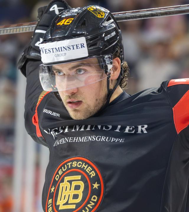 Eishockey-Länderspiel Deutschland gegen USA in Mannheim