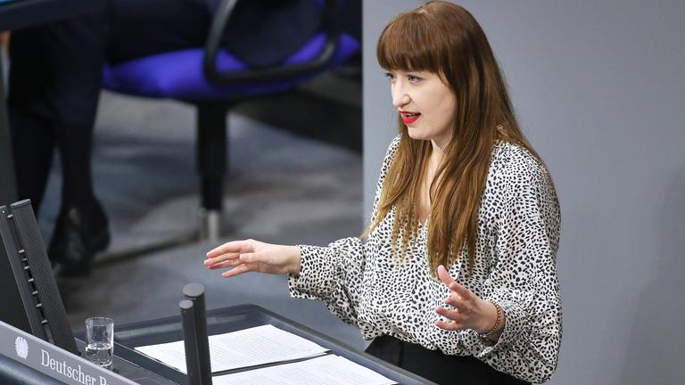 Heidi Reichinnek, Linke, in der Generaldebatte