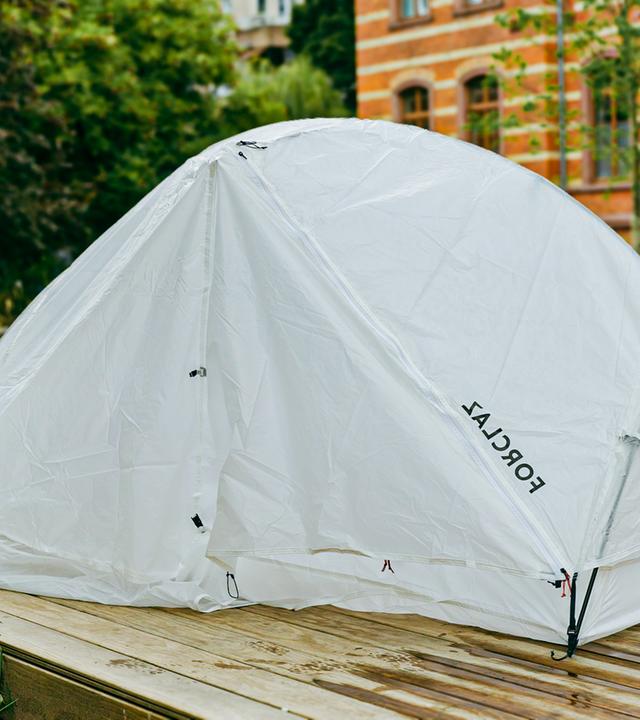 Trekkingzelt "Kuppelzelt Minimal Edition - MT900 2 Personen" von Decathlon