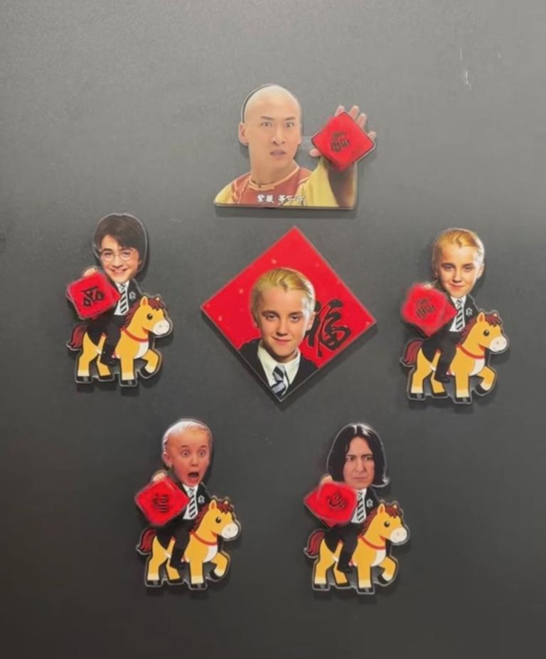 Deko-Artikel: Tom Felton als Magnet.