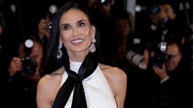 Cannes: Demi Moore verewigt sich in Zement