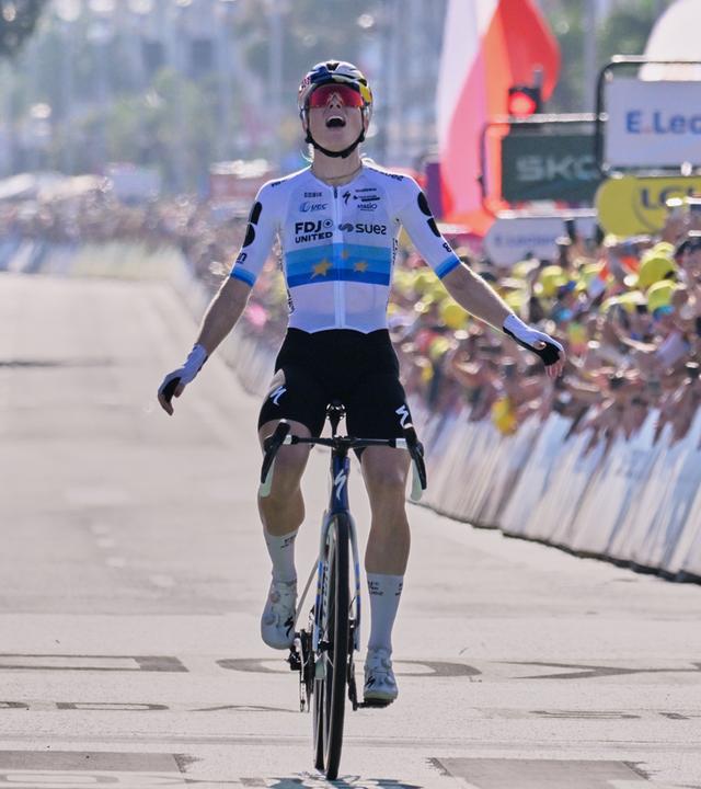 Demi Vollering (Niederlande) gewinnt.