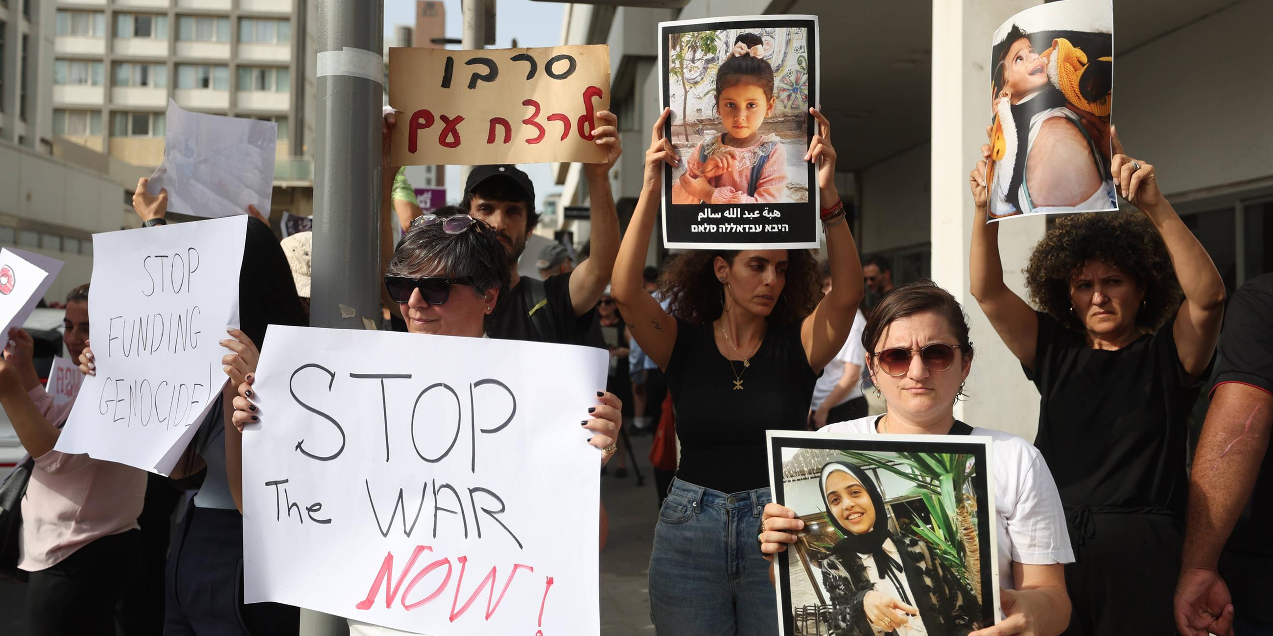 Proteste in Tel Aviv