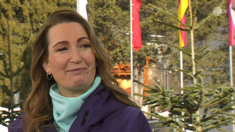 ZDF-Paralympics-Expertin Denise Schindler im Interview mit Florian Zschiedrich beim Wintersport- und Paralympics-Livestream.