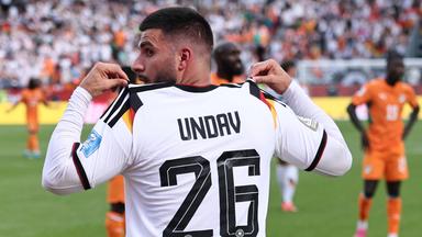 Deniz Undav bejubelt sein Tor zum 2:1
