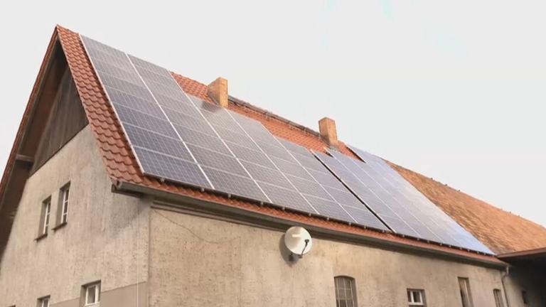 Solaranlage auf Dach