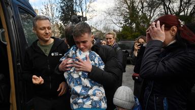 Deportierte Kinder kehren in die Ukraine zurück, Archivbild
