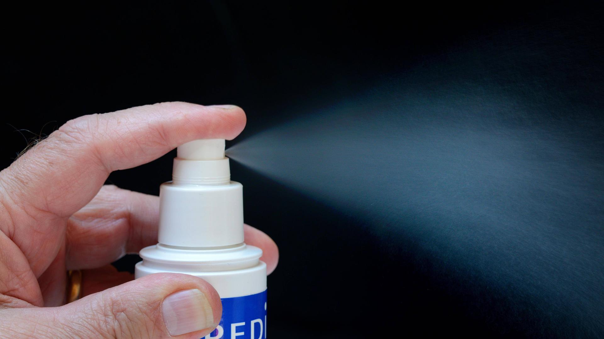 Desinfektionmittel Sprühflasche