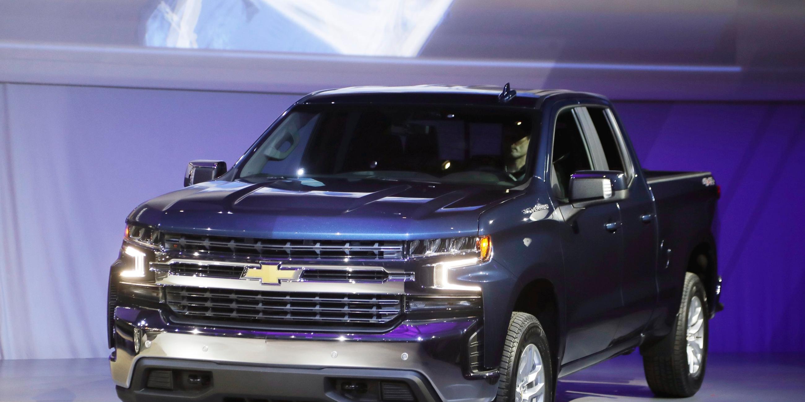 Detroit Auto Show 2018 (USA) - Chevrolet Silverado