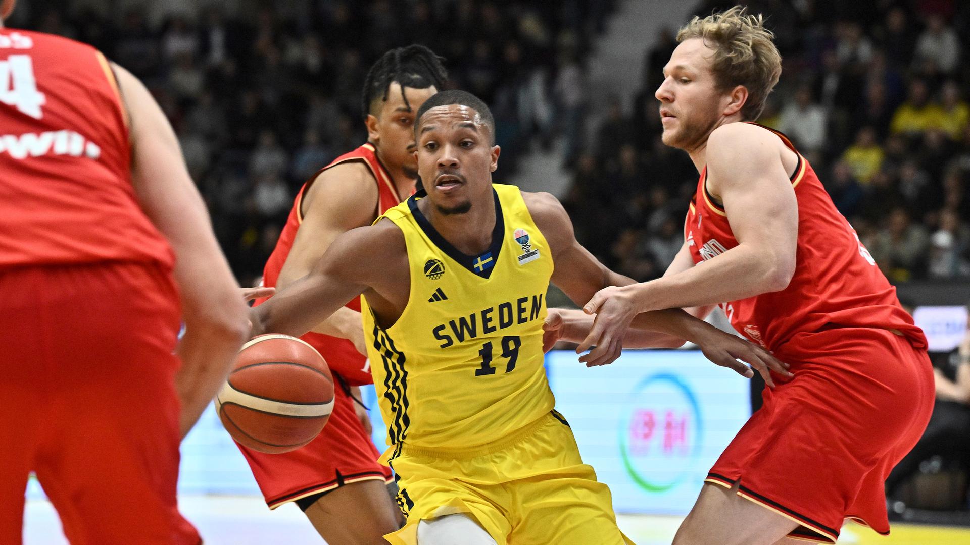 Melwin Pantzar und Deutschlands Christian Sengfelder