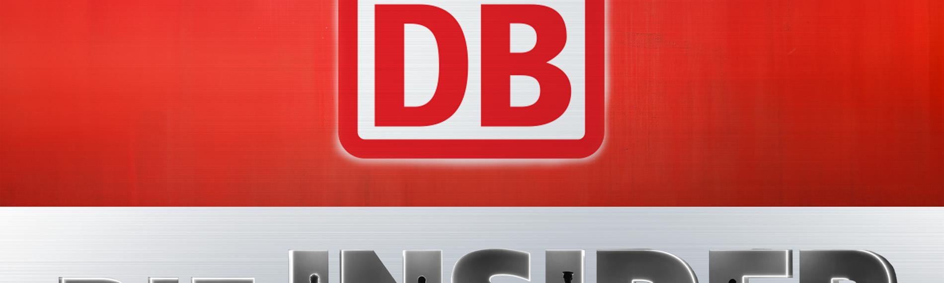 Das Logo der deutschen Bahn