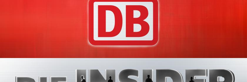 Das Logo der deutschen Bahn