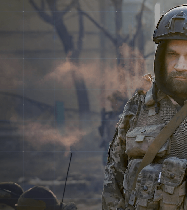 Alexander F. als Soldat in Uniform