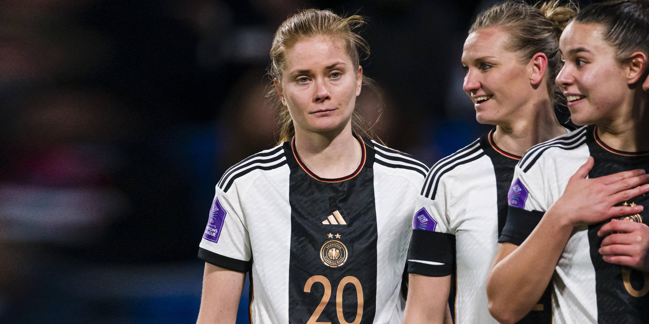 Sjoeke Nüsken und Alexandra Popp