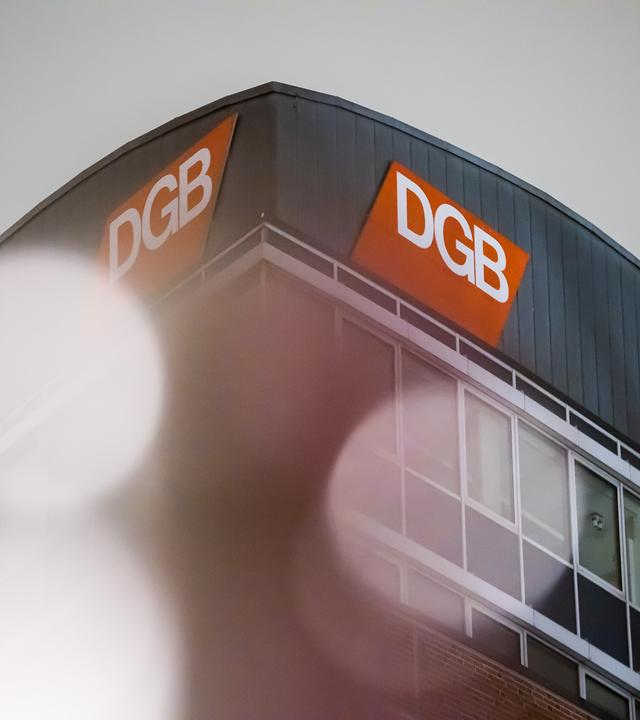Das Gebäude des Deutschen Gewerkschaftsbundes am Hackeschen Markt.