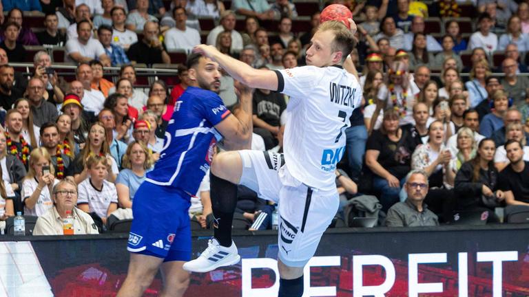 Luca Witzke in Aktion.