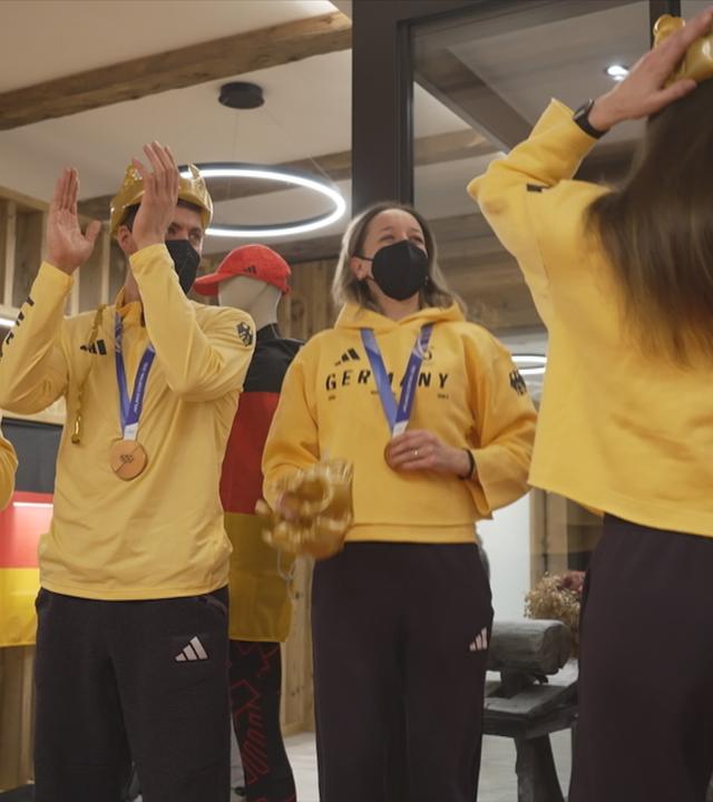 Deutschesteam feiert