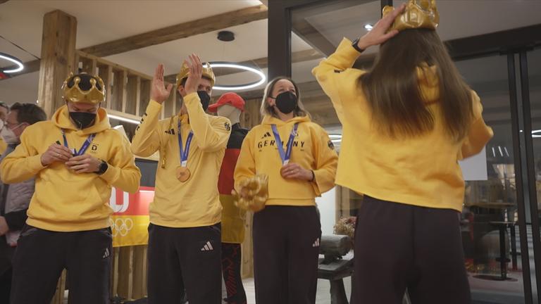 Deutschesteam feiert