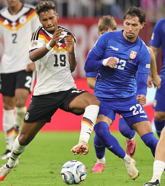 Bambase Conte und Sasa Lukic