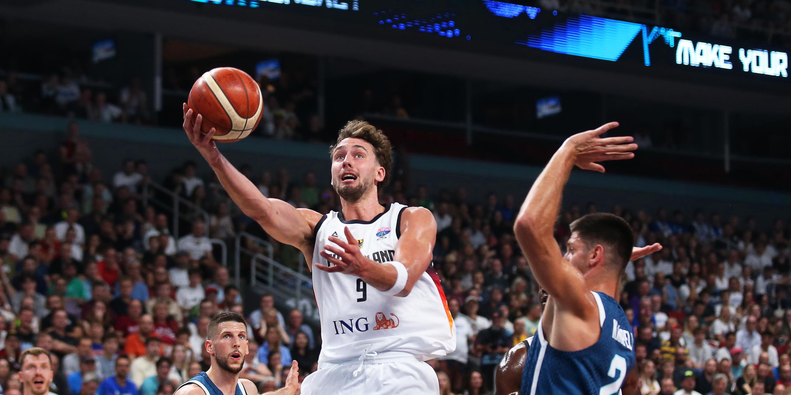 Basketball-EM: Deutschland - Slowenien