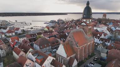 Stadt von oben