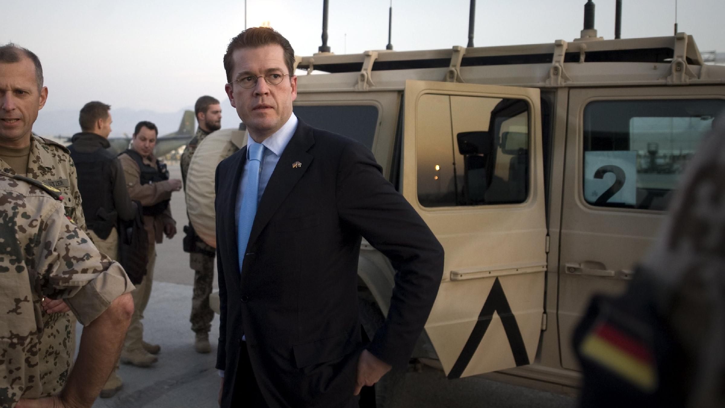 guttenberg, karl-theodor zu in afghanistan