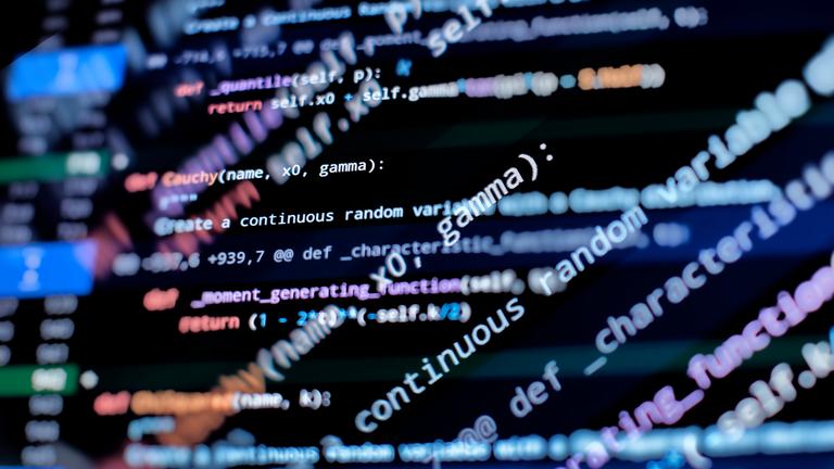 Abstrakter Developer Code, KI, Javascript