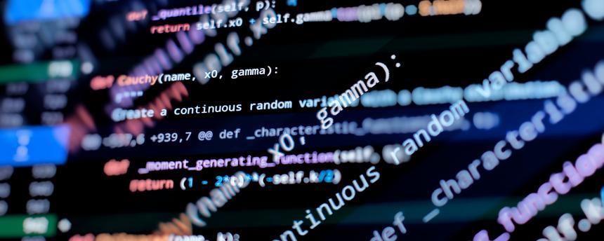 Abstrakter Developer Code, KI, Javascript