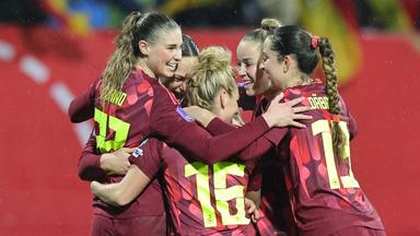 DFB-Frauen jubeln