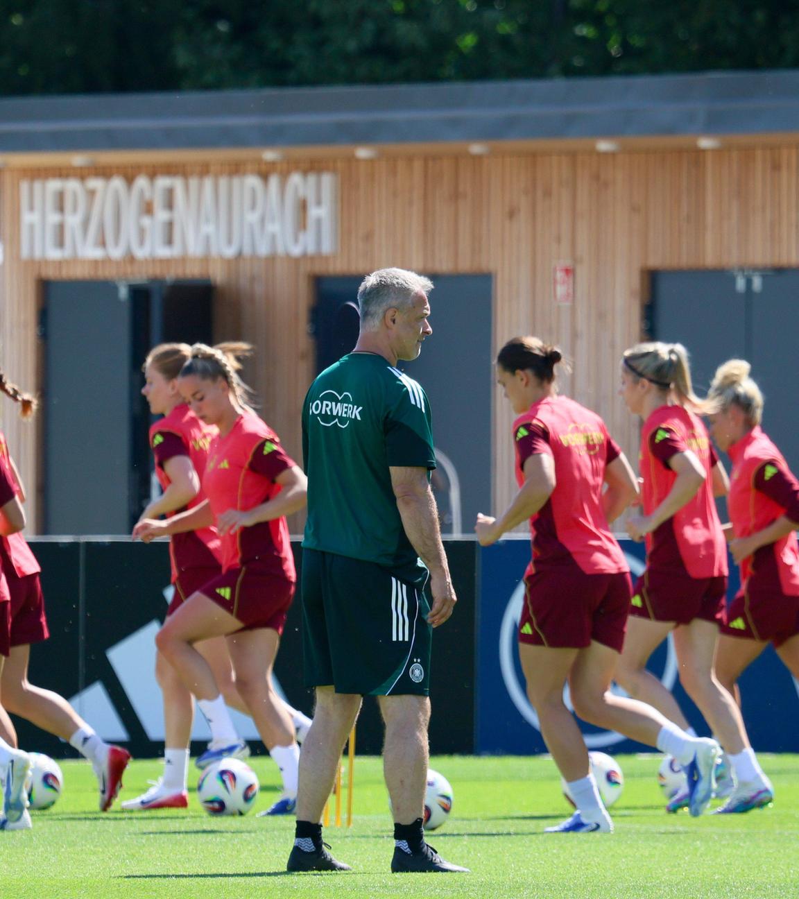 DFB Frauenteam beim Training