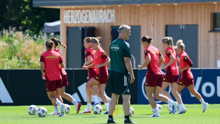 DFB Frauenteam beim Training