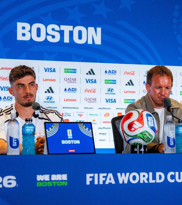 DFB-Pressekonferenz: Kai Havertz und Julian Nagelsmann