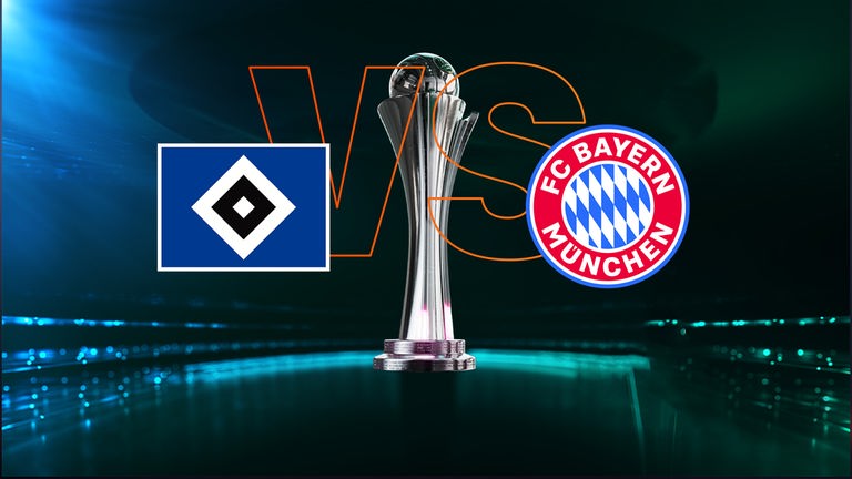 DFB-Pokal Frauen Spielpaarung Hamburger SV - FC Bayern München