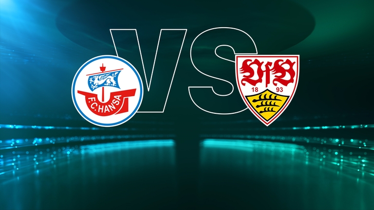 sportstudio live: Hansa Rostock - VfB Stuttgart