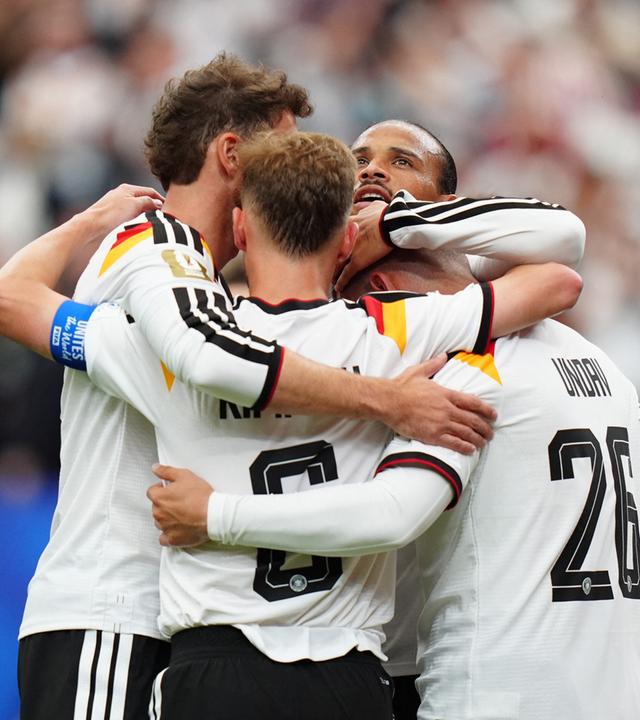 DFB-Team beim Jubel gegen Curacao