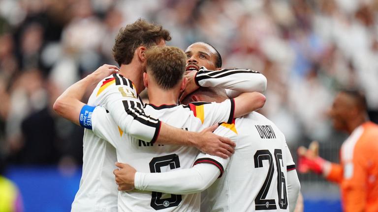 DFB-Team beim Jubel gegen Curacao