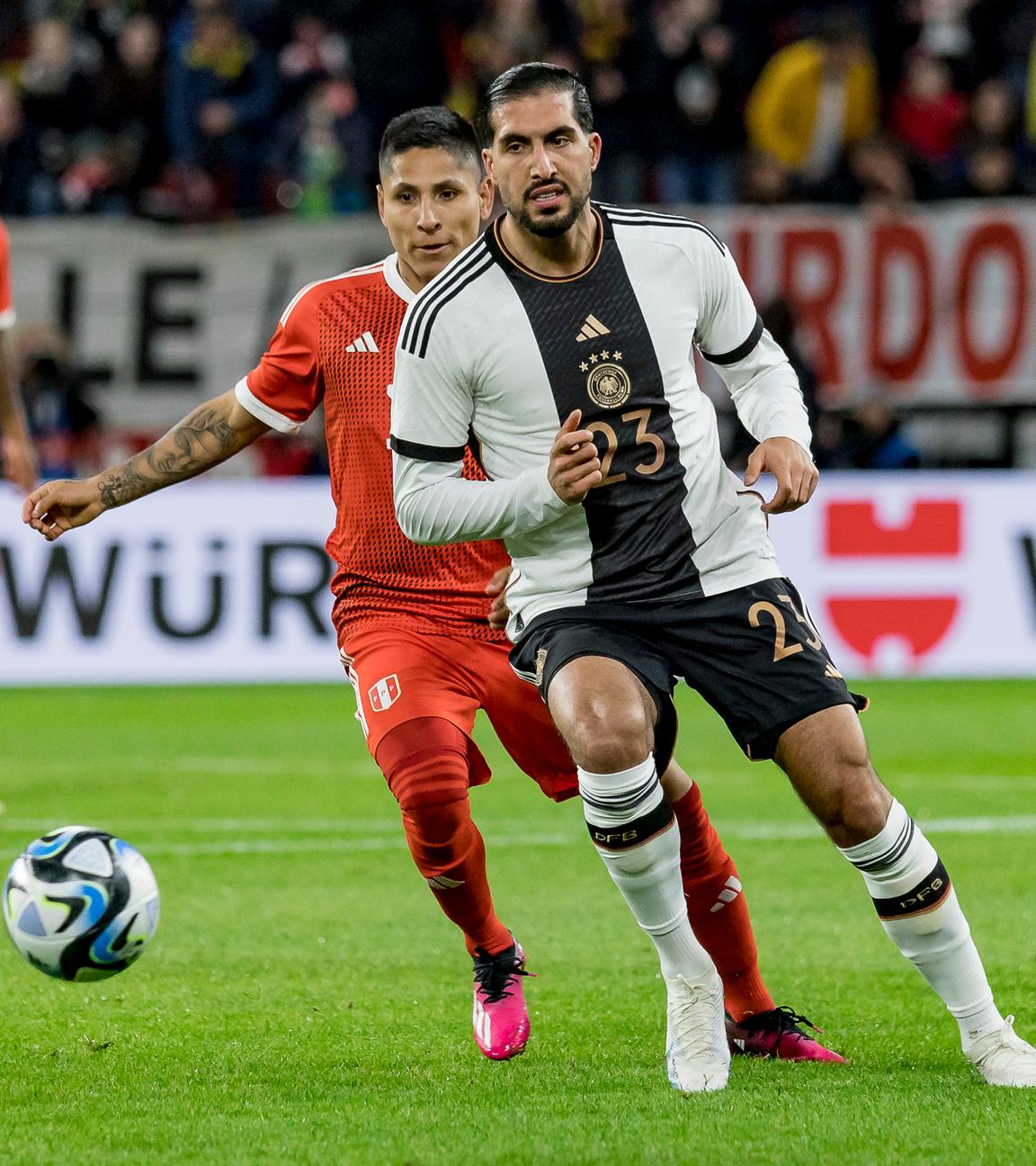 Deutschlands Emre Can in Aktion am 25.03.2023 in Mainz. 