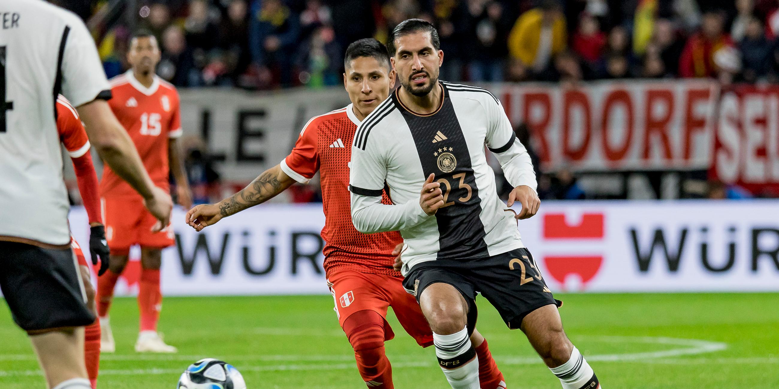 Deutschlands Emre Can in Aktion am 25.03.2023 in Mainz. 