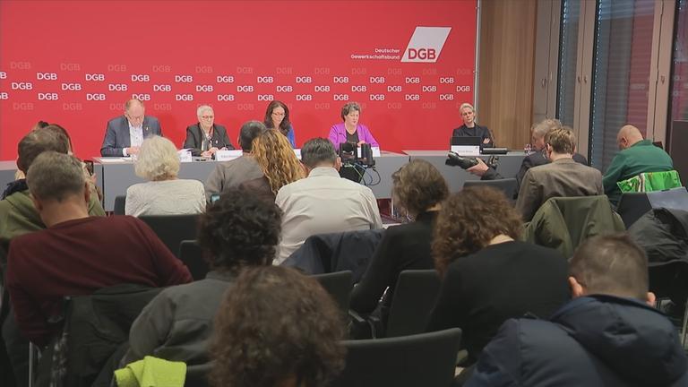DGB Jahrespressekonferenz