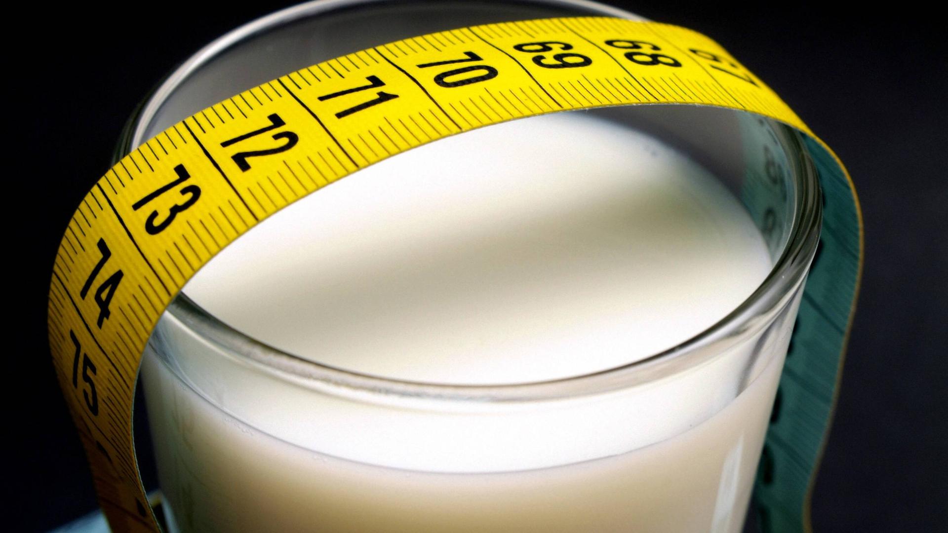 Diätdrink, Vanille, Symbolbild