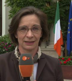 ZDF-Korrespondentin Diana Zimmermann berichtet über den geplanten Besuch von Kanzler Merz in Irland