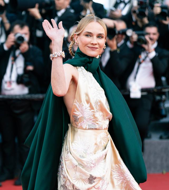Schauspielerin Diane Kruger besucht die Vorführung von „Fatherland“ im Rahmen der 79. Filmfestspiele von Cannes am 14.05.2026 in Frankreich. 