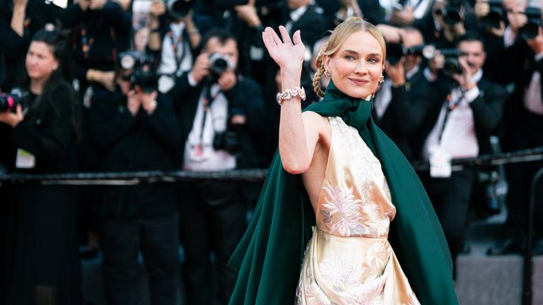 Schauspielerin Diane Kruger besucht die Vorführung von „Fatherland“ im Rahmen der 79. Filmfestspiele von Cannes am 14.05.2026 in Frankreich. 