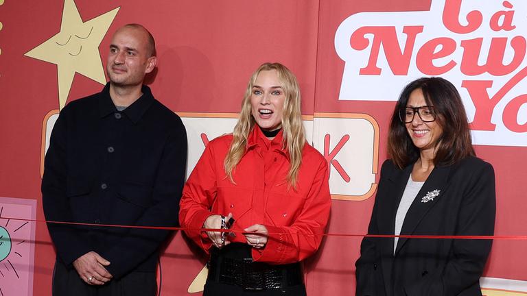 Diane Kruger eröffnet Schaufenster