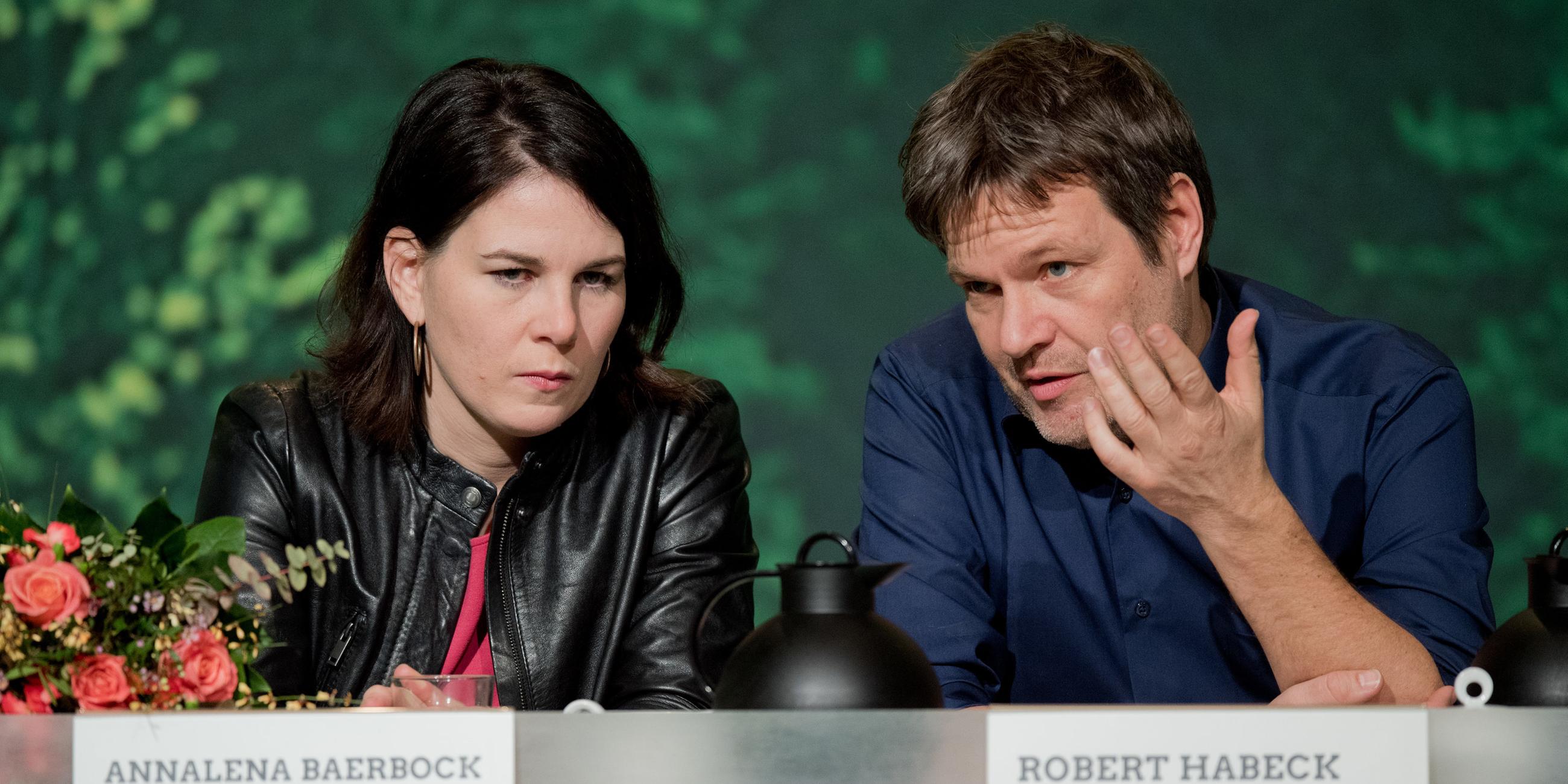 Annalena Baerbock und Robert Habeck (Grüne)