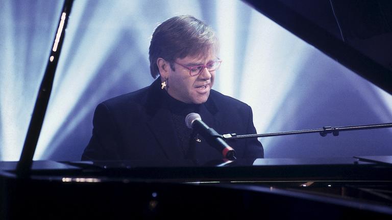 Die Stars der "Pop-Show": Elton John